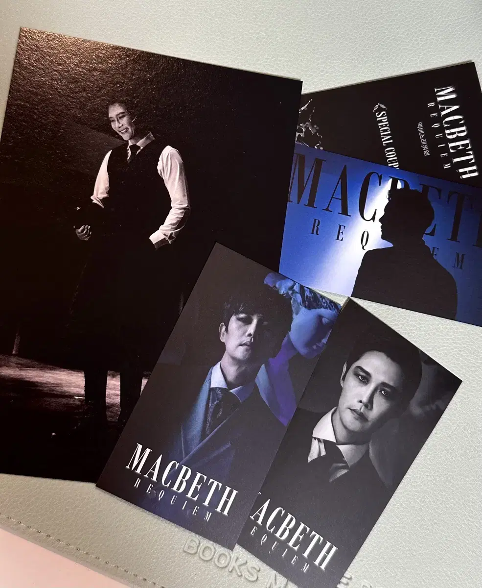 2022 Theater Macbeth Requiem Ryu Jeonghan postcard Coupon Photocard