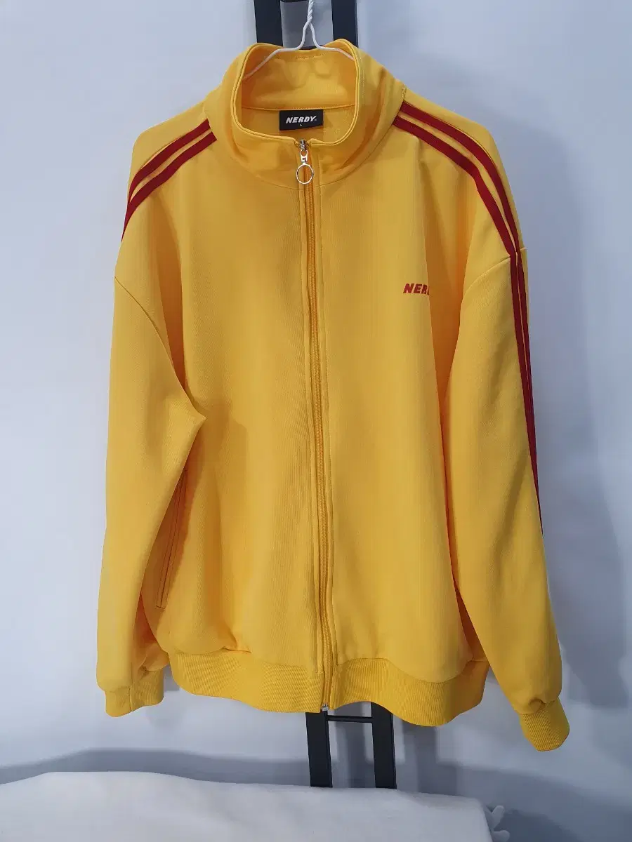 Nerdy Jersey Side Line Track Top Yellow Red Yellow L