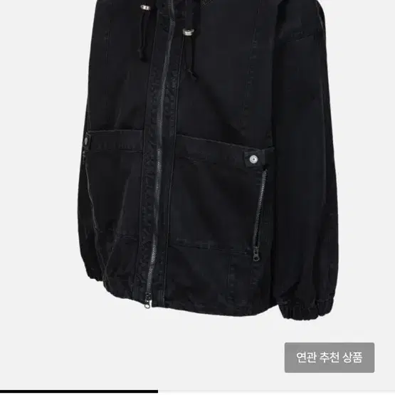 COSTPERKILO Oversized Jacket Black