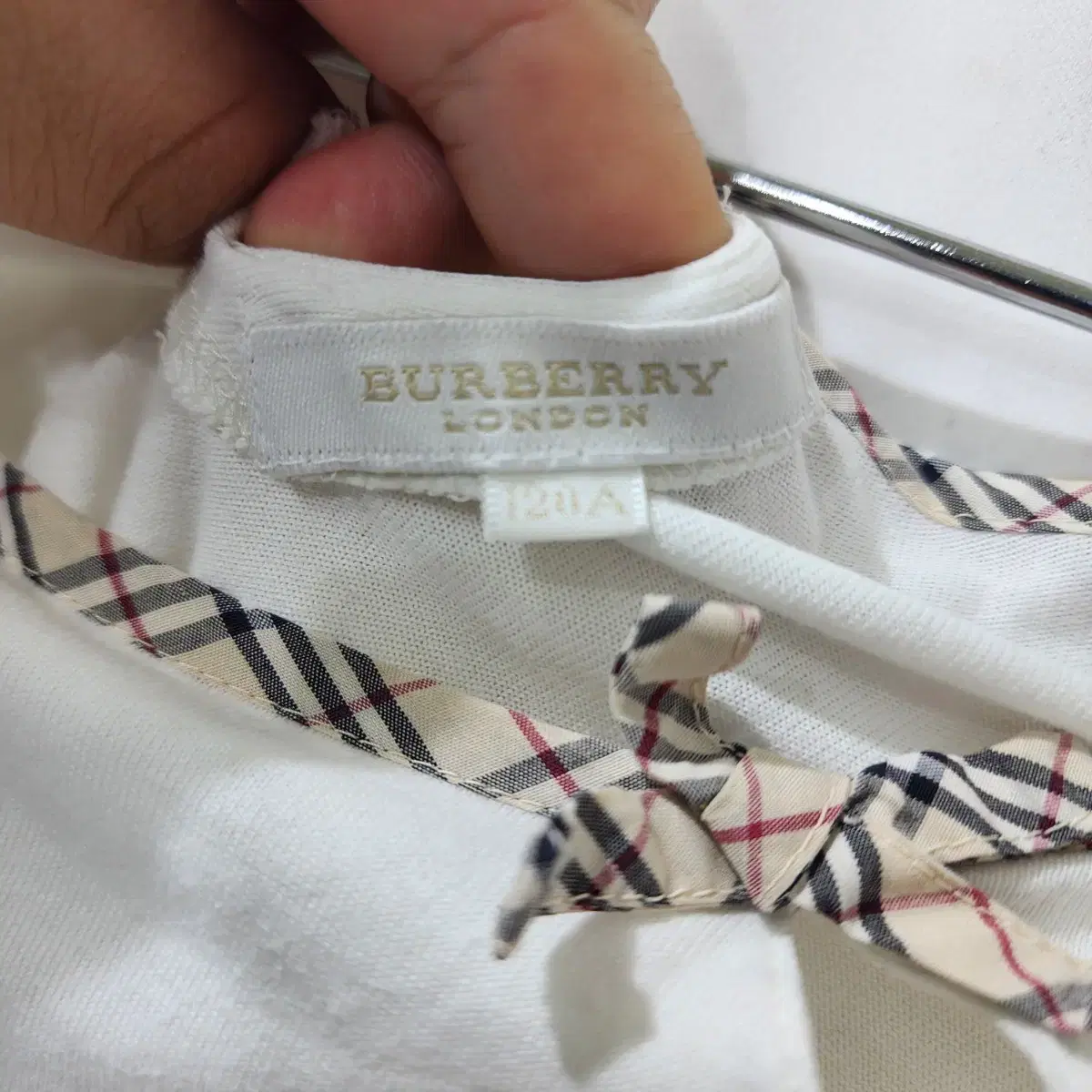 버버리 Burberry 아동 긴팔 티셔츠