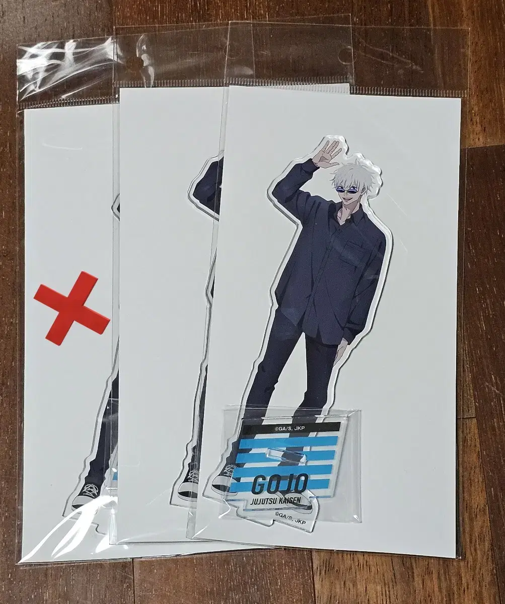 Keio Department Store Limited Zuu Rotation Satoru Gojo Plain clothes acrylic stand