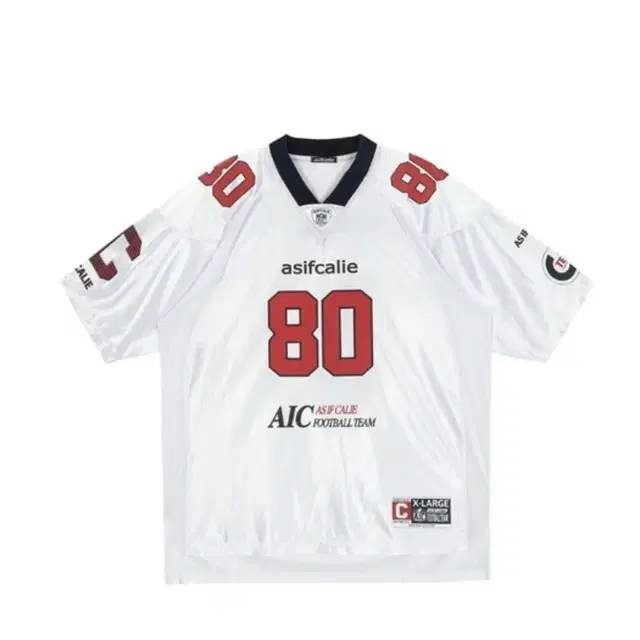 CALIE FOOTBALL JERSEY WHITE