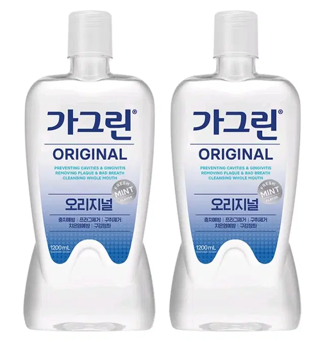 가그린 구강청결제 1.2L 2개