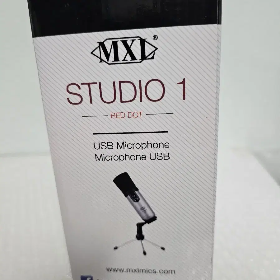 새상품-MXL STUDIO ONE REDDOT 콘덴서마이크