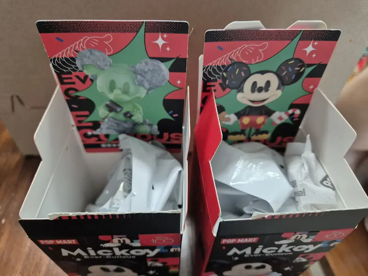 Sells 2 Pop Mart Mickey Figures