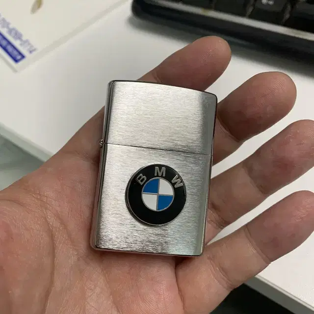 지포라이터 bmw로고 신품