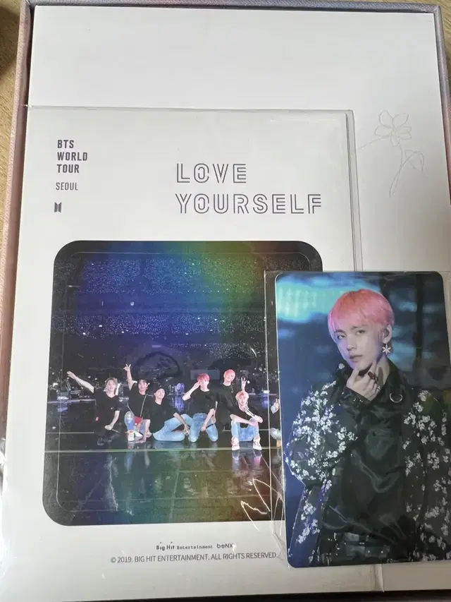 방탄 럽셀콘 디비디 태형 풀셋 서울 콘서트 dvd 디비디 bts V포카