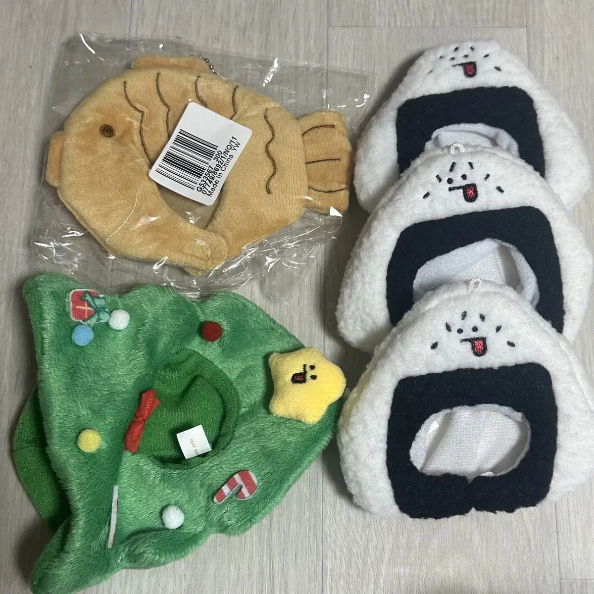 Doll Sister Hat Onigiri Taiyaki Christmas Tree Chiikawa joke bear