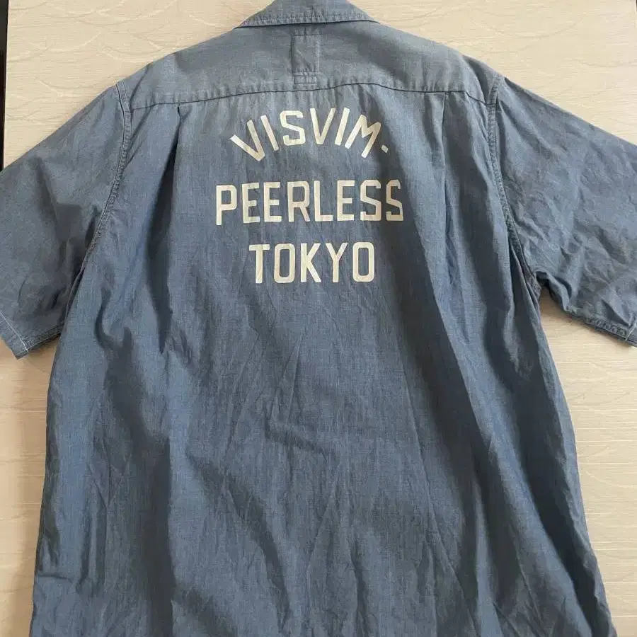 visvim keesey shirts stripe 3 navy 25aw VISVIM KEESEY SHIRT