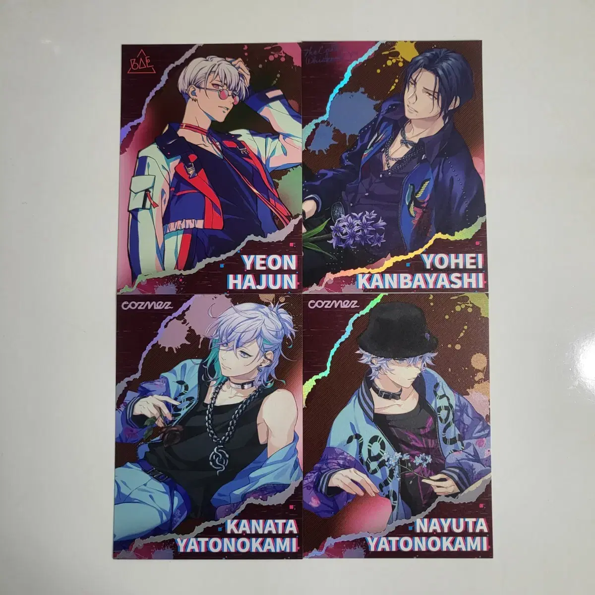 Paralai China pre-order benefit postcard Yen Yohei Kanata Nayuta Bulk