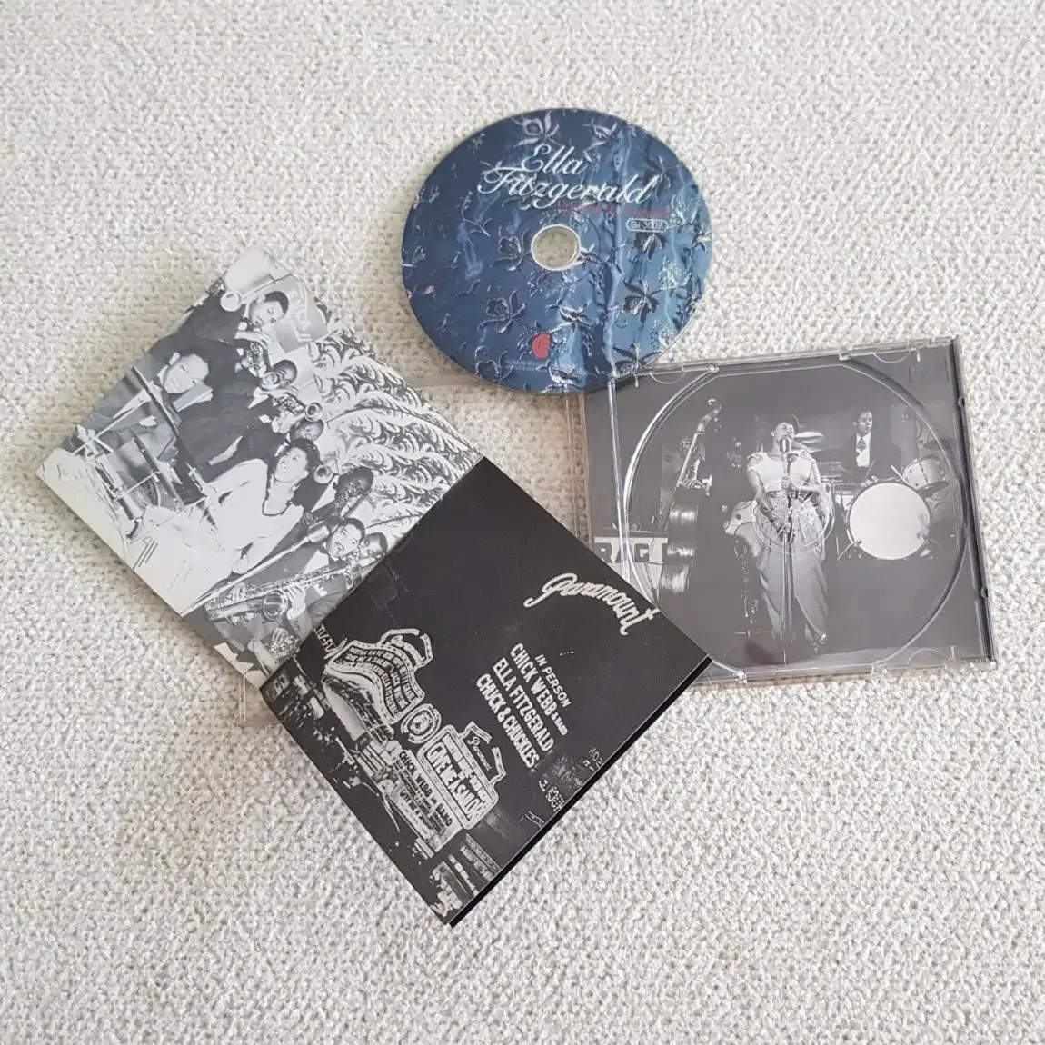 재즈 씨디 CD 엘라 피츠제럴드 리듬&로맨스  1998년 발매