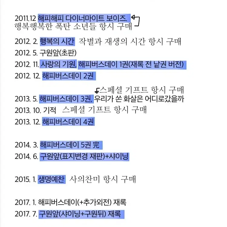 썸머님 구작 회지 삽니다