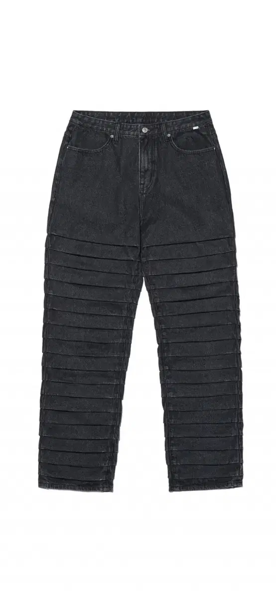 No manual T.W DENIM PANTS - WASHED BLACK