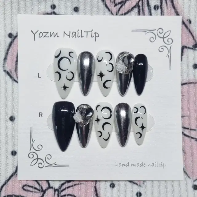 Yozm NailTip 미러볼드파츠