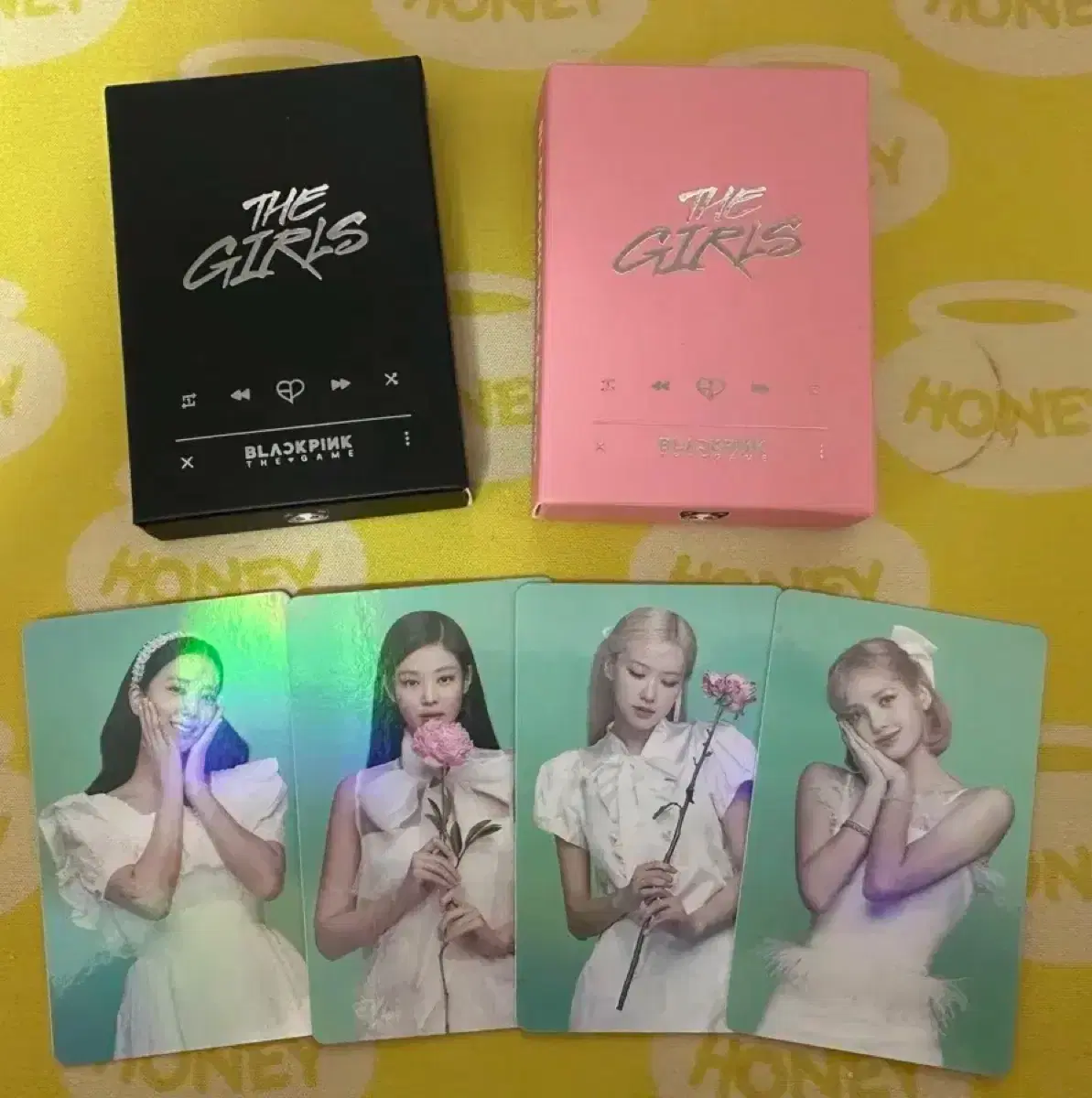 Black Pink unreleased photocard photocard Sell the Weverse version of The Game