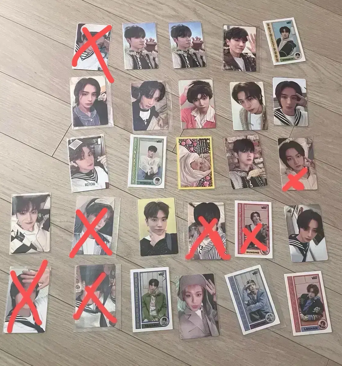 boynextdoor photocard sellhayong boynextdoor myung jaehyun park sungho riwoo leehan taesan woonhak