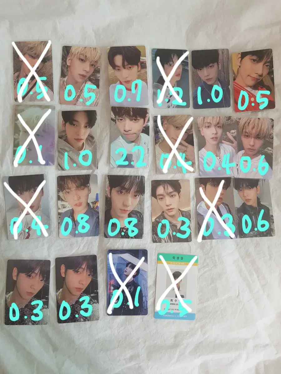 tuvatu soobin photocard alfo ld pre-order benefit hornbatu txt tomorrow x together