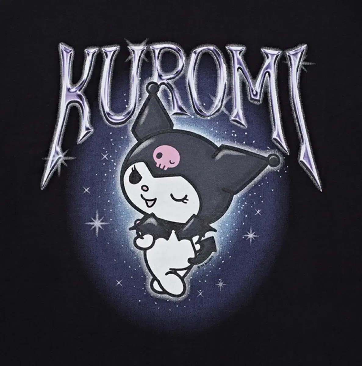 [Discontinued/New/Unsealed] Spao Sanrio Kuromi T-Shirt