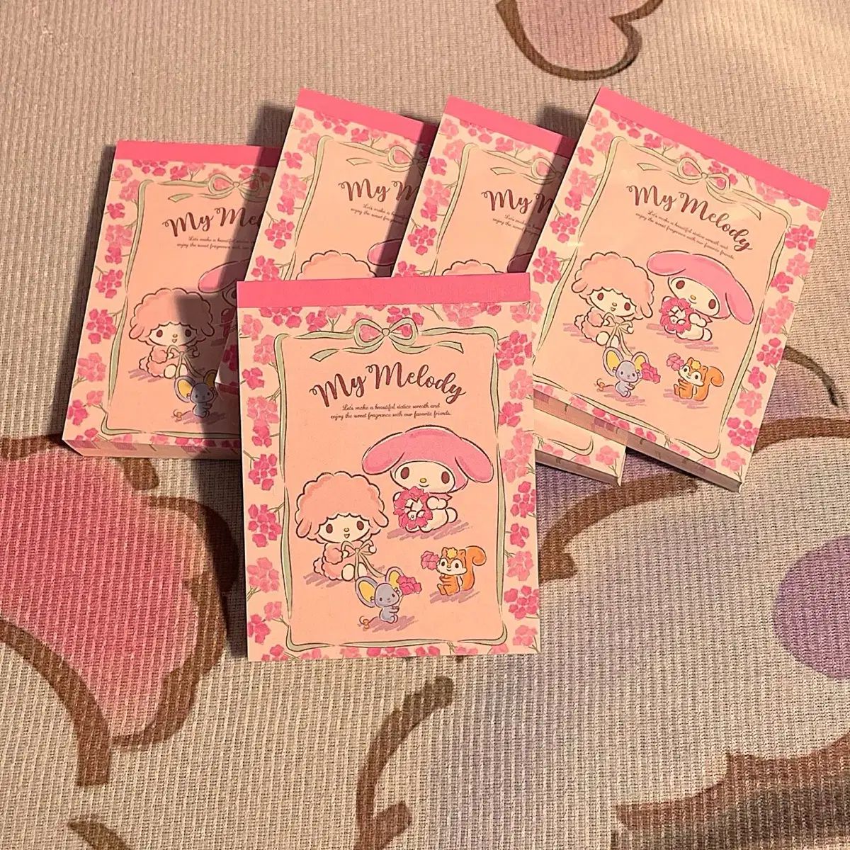 MyMelody MySweetPiano Mini Notepad