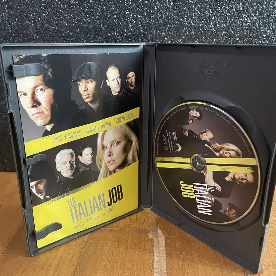 이탈리안 잡 영화 dvd 인테리어 소품 시디