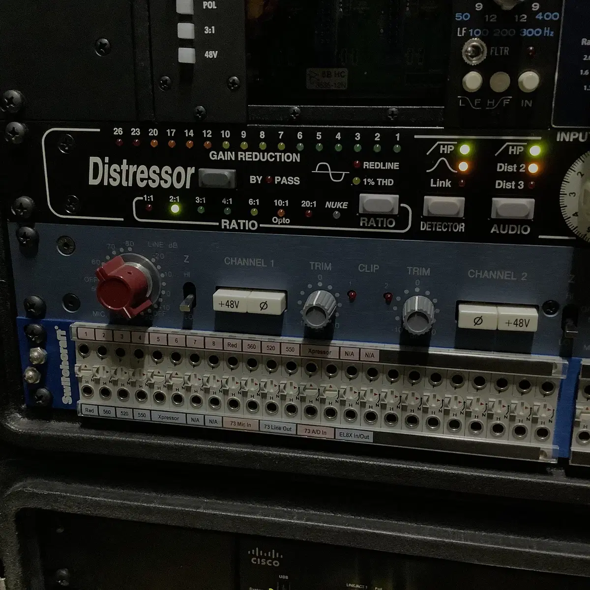 AMS Neve 1073DPD 2채널 니브 마이크 프리앰프 DSD 컨버터