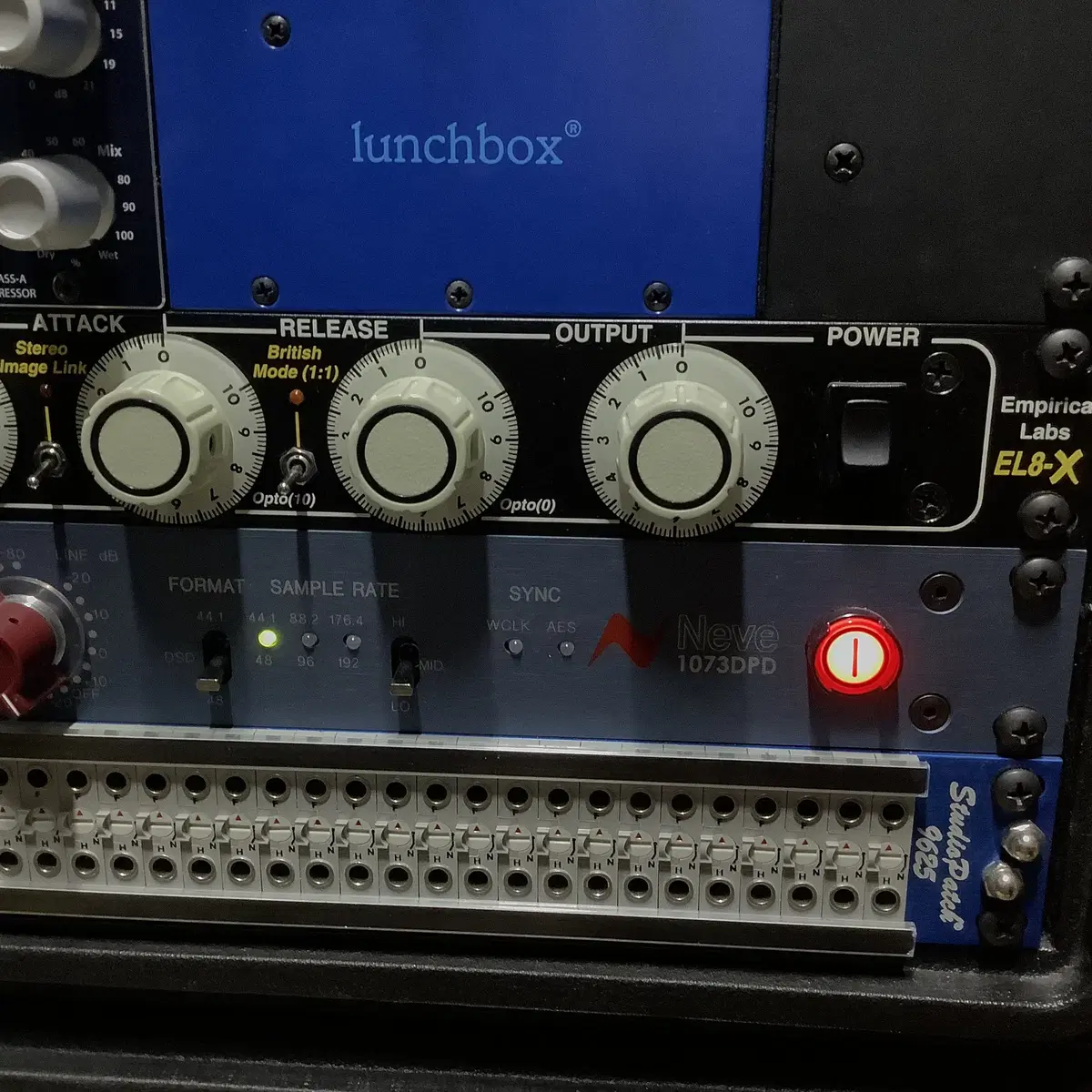 AMS Neve 1073DPD 2채널 니브 마이크 프리앰프 DSD 컨버터