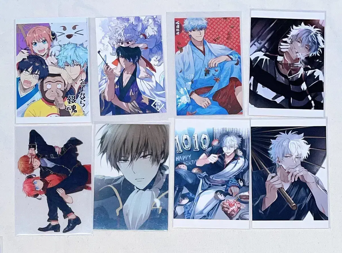 Gintama unofficial goods postcard pvp bulk