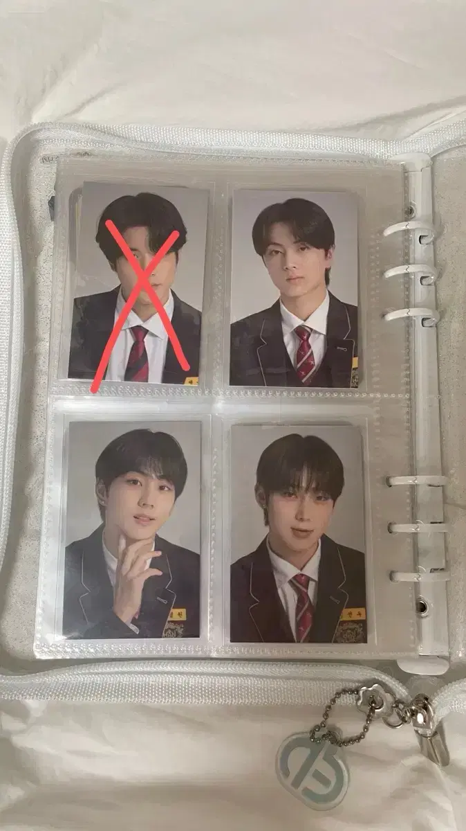 dumbfuck))enhypen binder photocard