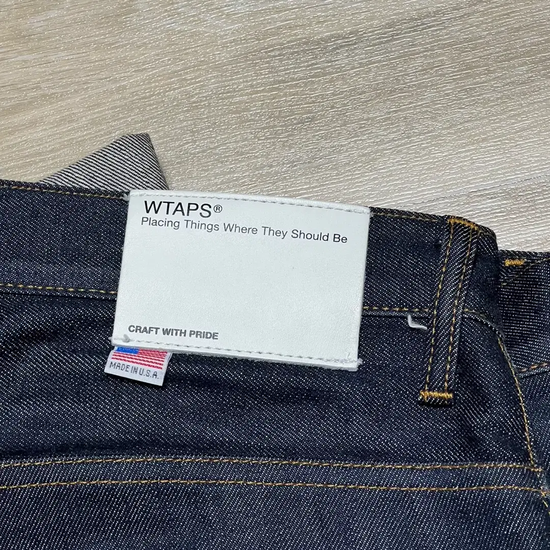 Wtaps 16fw blues basic raw usa Lsize