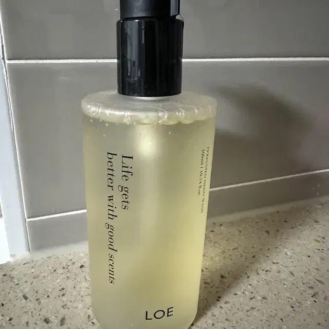 미개봉 LOE 핸드워시 하쉬그린 300ml