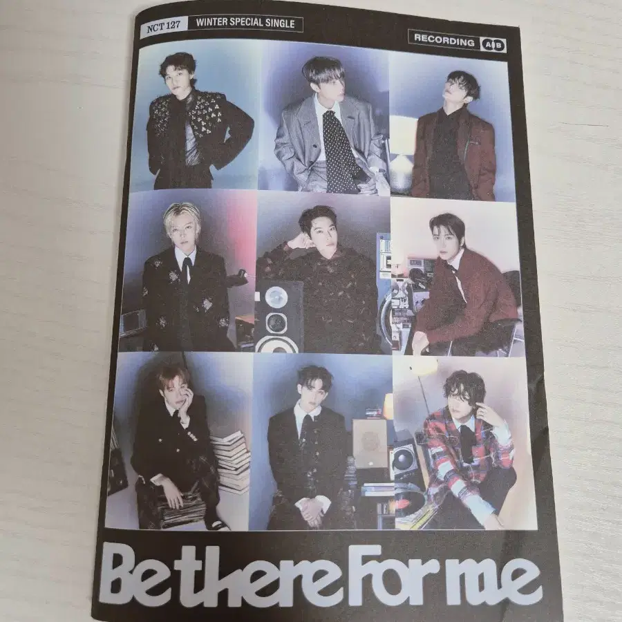 (포카O)엔시티127 be there for me 개봉앨범