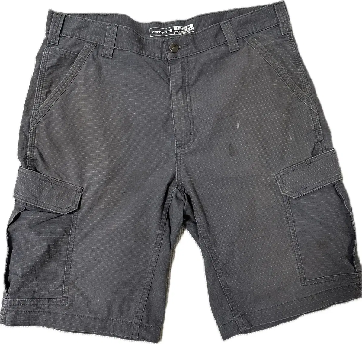 U.S.ACarhartt Cargo Shorts Men's 36 Charcoal Carpenter Pants