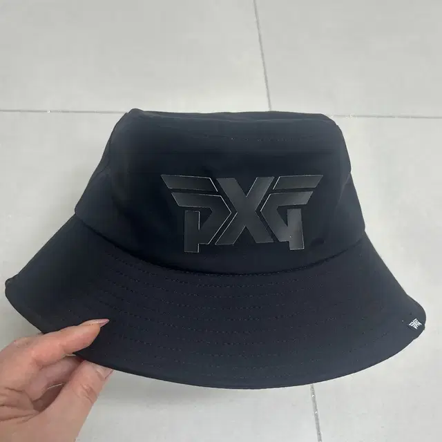 PXG 버킷햇 남녀공용 블랙 56cm