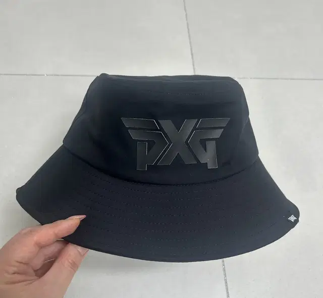 PXG 버킷햇 남녀공용 블랙 56cm