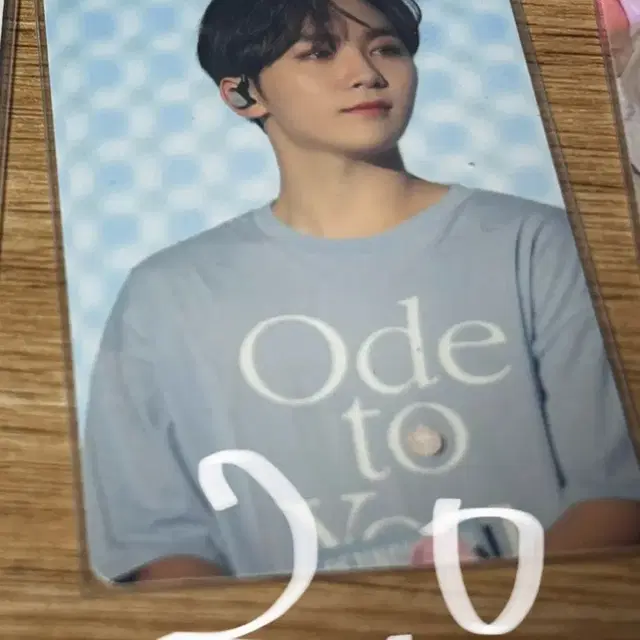 Ode to you blu-ray japan 세븐틴 승관 포카 오드투유