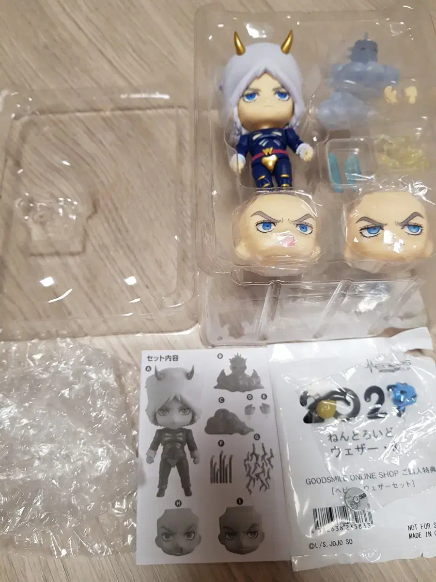 JoJo Weather Report Nendo Heavy Weather Set Included