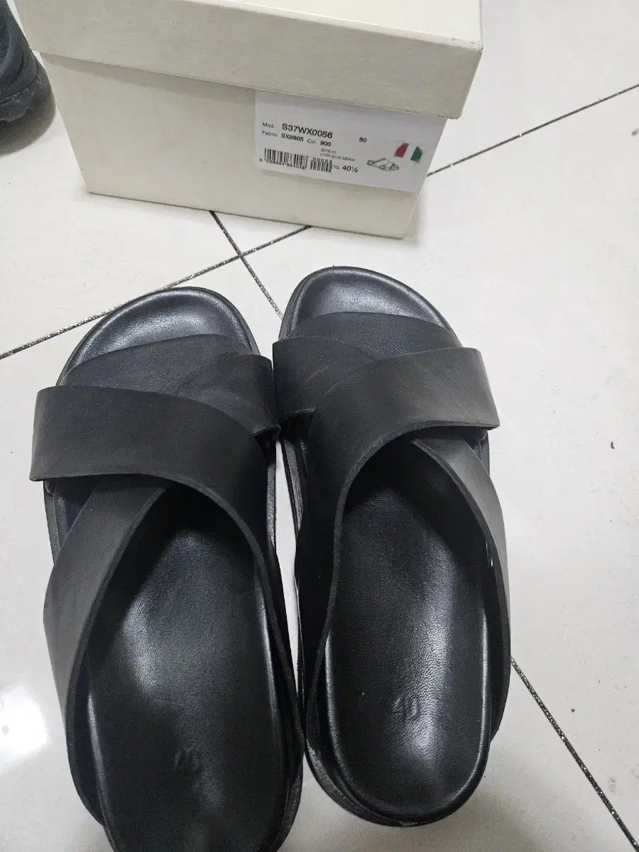 Margiela Leather Slippers 40