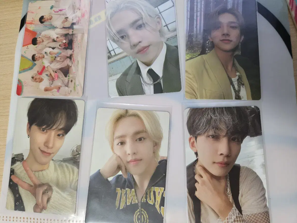 Six seventeen photocards bulk dino s.coups jeonghan joshua Face the s