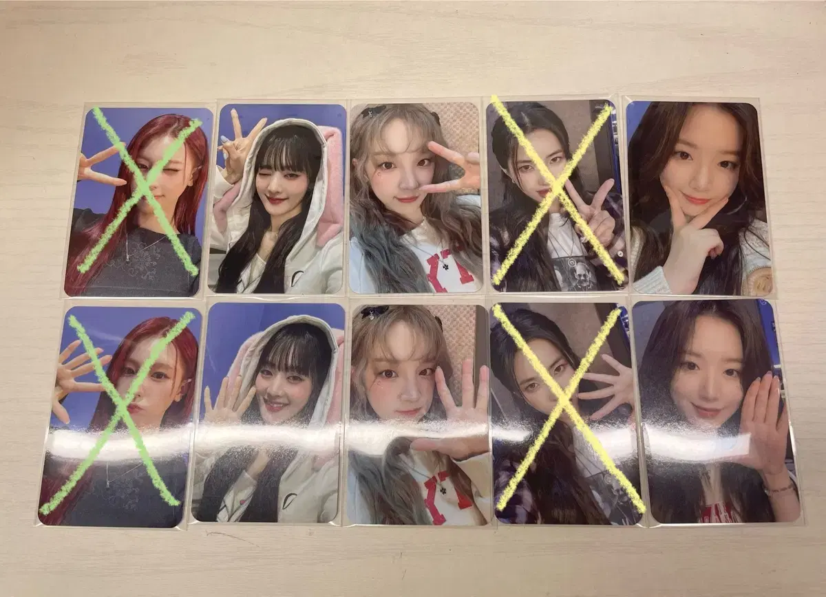 Qbystory pre-order benefit pop up Stamped Photo Card photocard gidle Idle