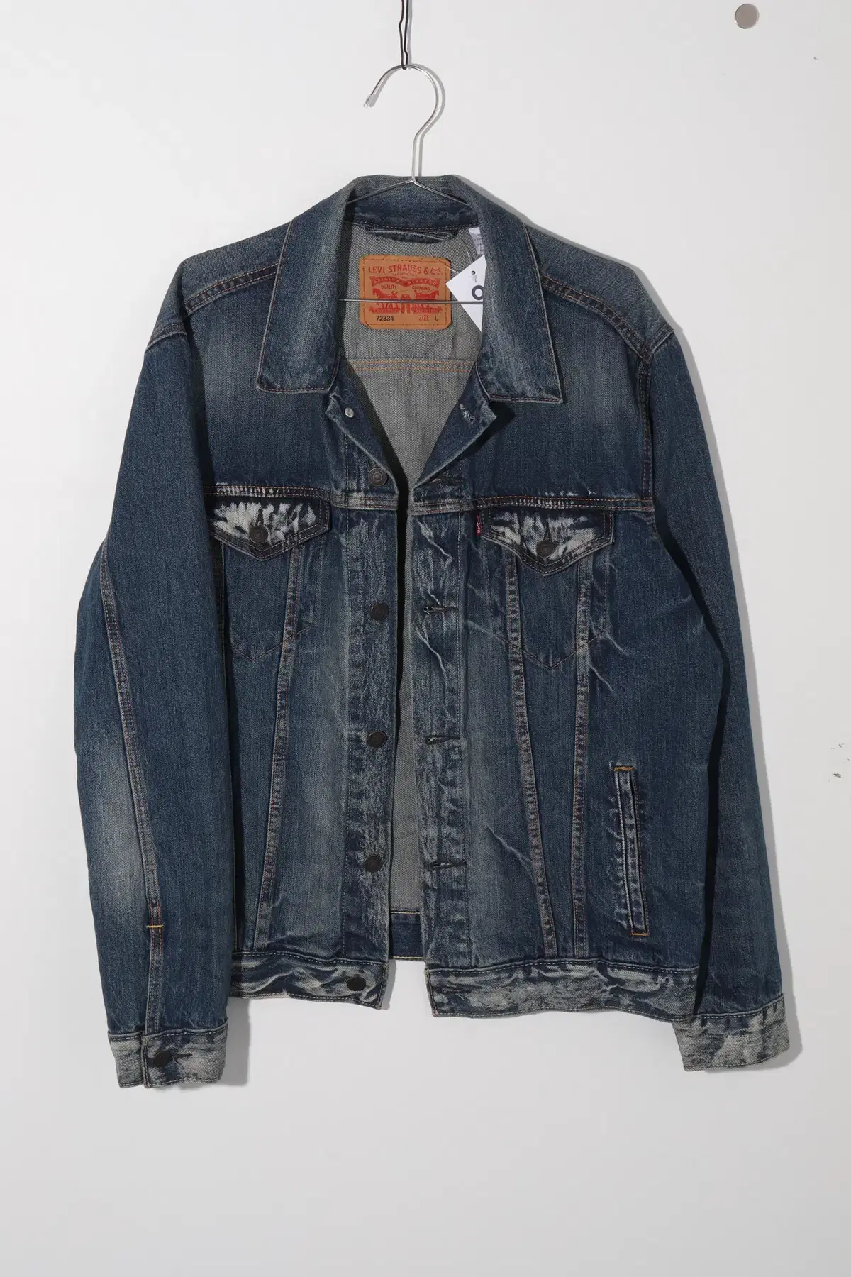 [L] Levi's Washed Jeans Jacket no.72334