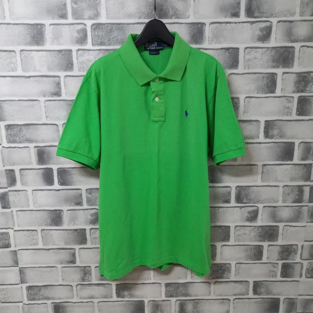 6-23/Polyalpropene green short sleeve tee for men