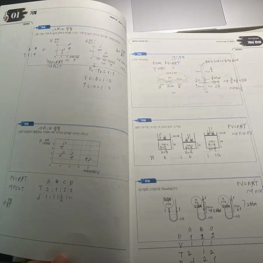 고석용 베테랑의 실력완성 화학2