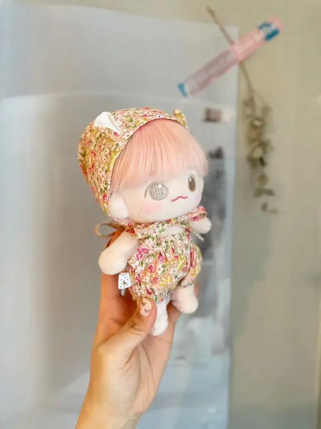 무료배송 15cm 인형옷 딜라잇 슈트 모자 솜솜옷장터