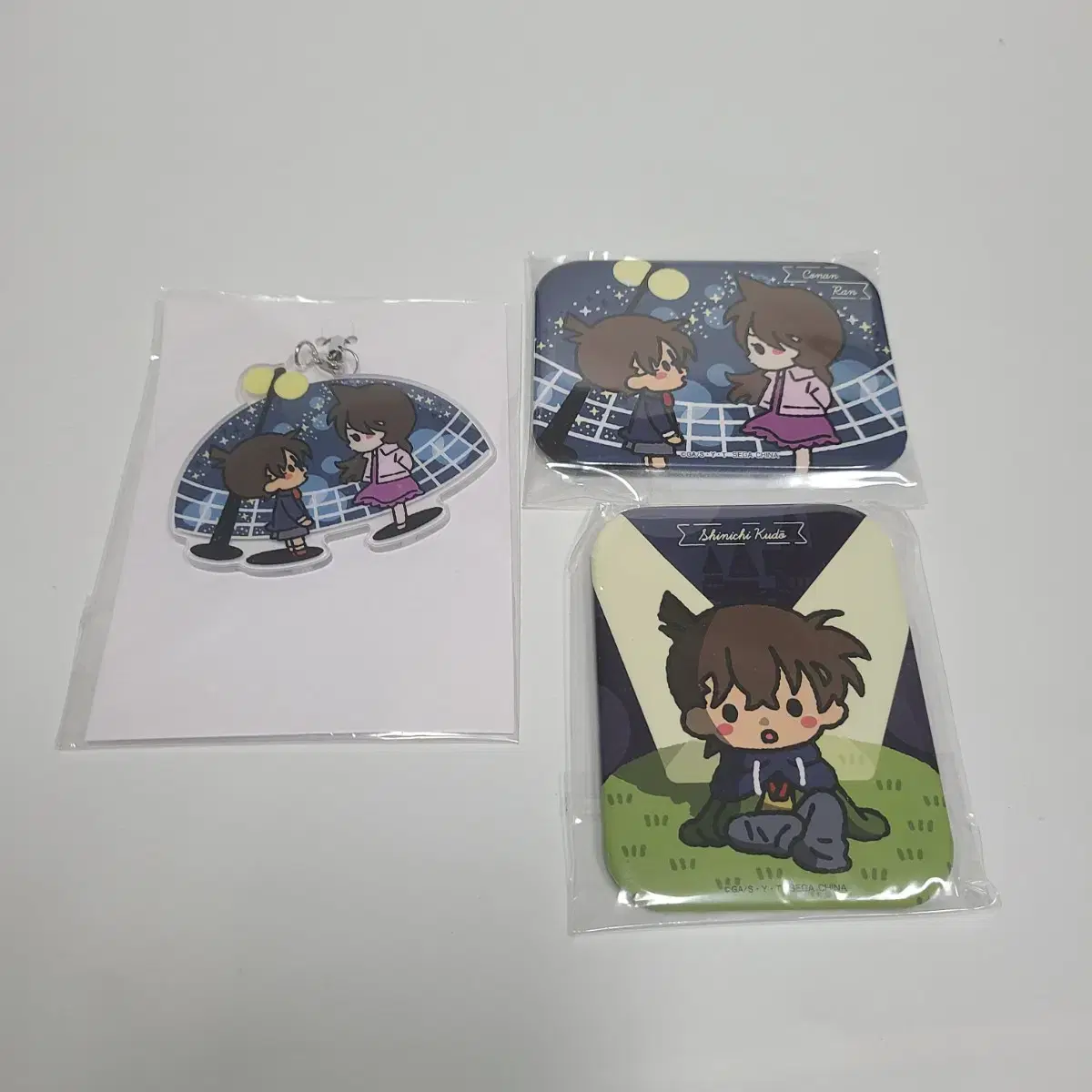 Manga Sega Memorial Lucky Kuji Canbadge Conan Gacha Figures Price Per Piece