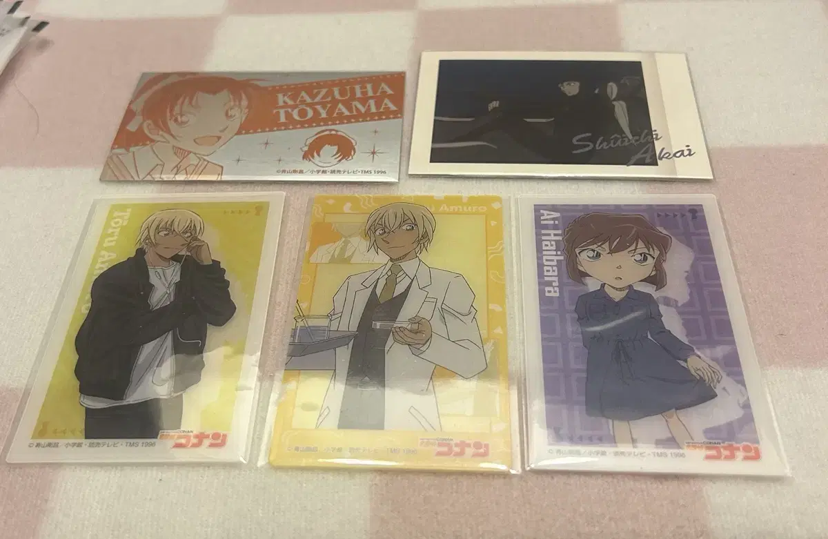 Detective Conan Clearcard Films photocard Pasha (Amuro Haibara kazuha Akai)