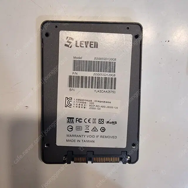 LEVEN 120g ssd 1만원 판매합니다.