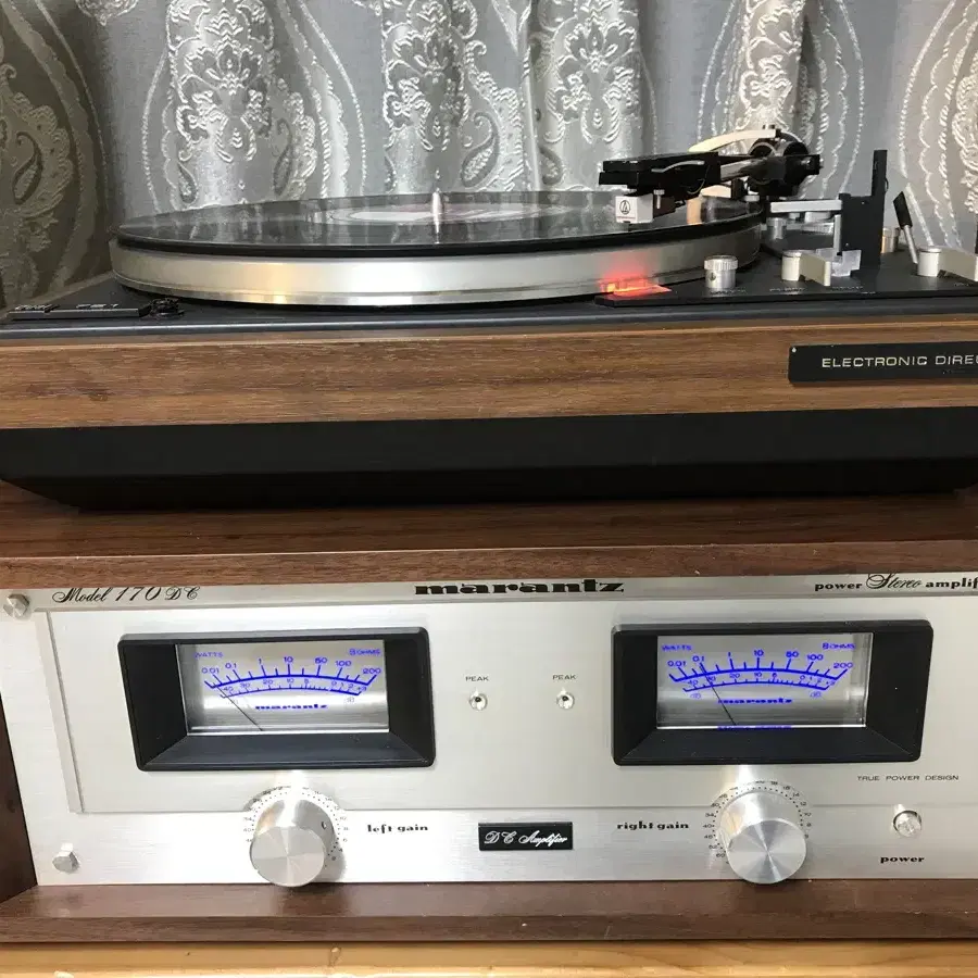 Marantz 170 파워 1152 프리메인 앰프