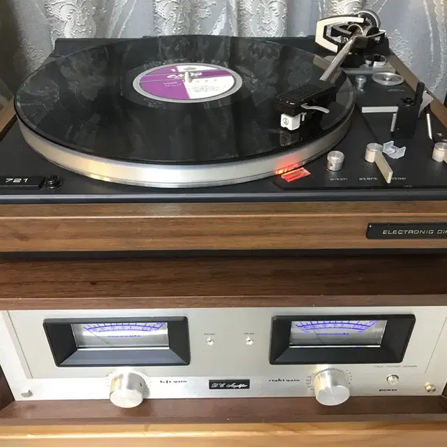 Marantz 170 파워 1152 프리메인 앰프