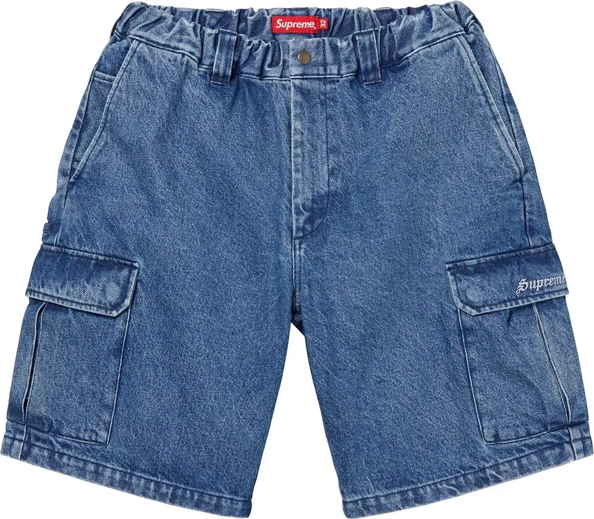 Supreme Denim Cargo Shorts Size 30