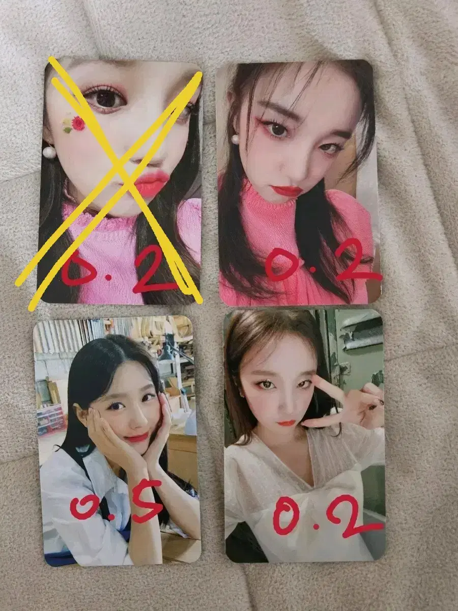 Gidles miyeon yuqi photocards season's greetings anger